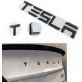 Pikkukuva 5 / 5: Liimautuvat ja yksilölliset 3D-tavaratilan koristekirjaimet: “Tesla” yhteensopiva Tesla-mallien kanssa: X, Y, S ja 3 (Musta)