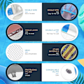 Miniatyrbillede 3 af 4: Pool Floats Voksne Størrelse Floats til Svømmebassin Stol Floats Vand Hængekøje Oppustelige Pool Floats Pool Hængekøje Floats til Voksne 2 Pakker
