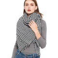 Miniatyrbillede 2 af 5: Ternet Tørklæde Blødt Varmt Tartan Sjal Kappe Tæppe Tørklæder Fashion Wrap