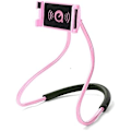 Pikkukuva 1 / 4: Vapaa-ajan työpöydän matkapuhelinteline Tabletin Lazy General Hanging Neck Type Hanging Bracket (Pink)