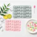 Miniatyrbillede 2 af 5: 2 stk. Mini Frugt Gummy Forme Havdyr Slikkeforme Fødevarekvalitet Silikone Slikkeform til Chokolade Gelé Iskube Praliner Karameller(Frugt)