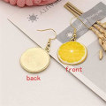 Miniatyrbild 5 av 5: Heyone Akryl Citronörhängen Frukt Charm Dangle Örhängen för Flickor