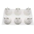 Miniatyrbillede 1 af 5: Mousse kageform silikone bageforme til kager - 3D bageform DIY dessertform