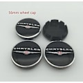 Miniatyrbilde 1 av 5: 4 stk. 56 mm 60 mm Chrysler 300C Bilhjul Senterdeksel Navkapsel Resin Badge Emblem klistremerke for 300 Sebring Pacifica|Hjulsenterkapsler| 56mm wheel cap