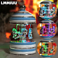 Miniatyrbild 3 av 5: Karusell Musikbox, Presentförpackad Keramisk Musikalisk Karusellhäst, Blinkande LED-Ljus Karusell, Spelar Twinkle Twinkle