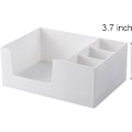 Miniatyrbillede 4 af 5: Stabelbar makeup-arrangør med skuffer, plastik opbevaringsboks bordplade display case til skrivebord diverse, badeværelse forfængelighed