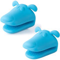 Miniatyrbillede 1 af 5: Mini Ovn Vante - BPA-fri Silikon, Varmebestandig, Madlavning Clip Vante Isoleringspude til Køkkenmadlavning og Bagning