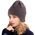 Miniatyrbilde 1 av 5: Dame Vinterlue Lue Varm Myk Stretch Slouchy Skully Strikket Lue