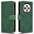 Miniatyrbilde 1 av 5: For Oppo Reno12 F 5G Deksel Hudfølelse Lær Lommebok Folio Flip Anti-Fall Telefondeksel Green