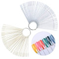 Miniatyrbillede 2 af 5: 2 sæt neglevisning negletips neglekunst tips stick præsentation neglekunst øveværktøj display (100 stk)