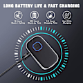 Miniatyrbillede 5 af 5: Bluetooth 5.0 bilmodtager, støjreduktion Bluetooth AUX-adapter, hjem stereo/kablet headset/håndfri opkald Bluetooth musikmodtager.