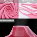 Miniatyrbilde 4 av 4: 5 stk. Basic Camisole Justerbar Camisole Spaghetti Stropp Tank Top for Kvinner og Jente (Stor)