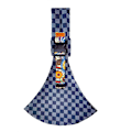 Miniatyrbillede 1 af 7: Babybærere, justerbare nyfødtbærere, hoftebærere, sidebærere, op til 15 kg Checkered blue