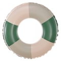 Miniatyrbilde 1 av 4: Oppblåsbar badering for barn, badering poolbøye, retrostripet PVC oppblåsbar bøye poolbøye Retro green Suitable for 5-9 years old