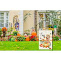 Miniatyrbillede 5 af 5: Happy Fall Hund Halloween Thanksgiving Have Flag Vertikal Dobbeltsidet Dekor 12,5 x 18 Tommer (Happy Fall, 12,5 x 18)
