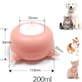 Miniatyrbillede 2 af 5: Hvalpefoder, Silikone Hvalpe Mælkefoder med 4 Nipples | Selvfodringsanordning til Amning af Små Katte og Hunde 200 ML