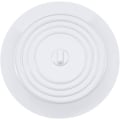 Miniatyrbillede 1 af 5: Badeprop i silikone, køkkenvaskprop, 15,3 cm i diameter, til køkkener, badeværelser og vaskerum, universel afløbspropper (1 stk., hvid)