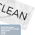 Miniatyrbild 3 av 5: Rengör smutsig diskmaskinsmagnet, vändbar diskmaskinsindikator, dubbelsidig stark köksflipindikator