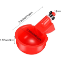 Miniatyrbillede 2 af 5: Automatisk hønsedrikker, automatisk fjerkrævanddispenser, automatiske kyllingevandkopper til kyllinger, ænder, gæs, kalkun, fugle, vagtler, fjerkræ
