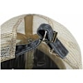 Miniatyrbild 4 av 4: Justerbar mesh keps för män, böjd knapp mesh baseball keps, retro tvättad trucker keps, andningsbar skärm