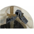 Miniatyrbilde 4 av 4: Justerbar mesh-bakluke for menn Buet knapp mesh baseballcaps Retro vasket trucker-lue Pustende visir