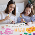Miniatyrbillede 2 af 5: Polymer ler håndlavede DIY øreringe geometrisk formværktøjssæt