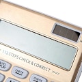 Miniatyrbillede 3 af 5: Standard Funktion Desktop Lommeregner, Solbatteri Dobbelt Strømforsyning Med 12 Cifret Stort Lcd Display Grundlæggende Regningsmaskine