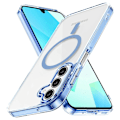 Miniatyrbilde 1 av 5: For Samsung Galaxy A16 4G 5G Deksel Kompatibelt med MagSafe TPU PC Gjennomsiktig Telefondeksel - Grønn Multicolor Baby Blue