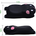 Miniatyrbild 2 av 4: Uppgraderad ergonomisk handledsstöd (2-pack) - Musmatta minnesskum handledsstöd kudde viloplatta matta för kontorsdator bärbar dator, Mac hållbar...