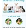 Miniatyrbillede 4 af 5: Håndfri hundeline, multifunktionel hundetræningsline, 8ft nylon dobbeltline til hvalpe små mellemstore servicehunde sort