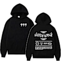 Miniatyrbild 3 av 5: Juice Wrld Rapper Hoodies Herr och Dam Street Fashion Jackor Populära Hip Hop Tröjor Vinter Oversized Långärmad Streetwear 15 XL
