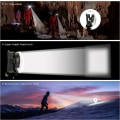 Miniatyrbilde 5 av 5: Hodelykt, kraftig LED 2000 lumen 6 lysmoduser 45° justerbar, LED-lommelykt for fiske, camping, lesing, fotturer, sykling, løping