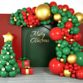 Pikkukuva 1 / 5: Jouluilmapallot Garland Arch Kit Tree 200PCS Punainen Vihreä Metalli Kullanvalkoinen Lateksipallo X-Mas-festivaalille Syntymäpäiväyrityksen Juhlakoristeet