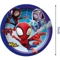 Miniatyrbilde 2 av 5: Spidey og hans fantastiske venner bursdagsfest-temafestsett, 20 stykker suturbrikke og 20 stykker sydd vev