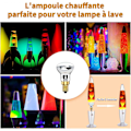 Miniatyrbillede 2 af 5: 25W E14 Lavalamp pære R39 Reflektor pære Glødepære 25W E14 R39 Lavalamp pære (4 stk) [Energiklasse A++]