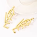 Miniatyrbillede 5 af 5: Heyone Simple Punk Kærlighedsbrev Store Lange Dangle Øreringe Mode Engelsk Alfabet Kærlighed Hjerteform Dangle Stud Øreringe