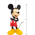 Miniatyrbild 3 av 5: Mickey Mouse Klassisk Pose Julgransprydnad (0003HCM0822)