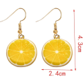 Miniatyrbild 2 av 5: Heyone Akryl Citronörhängen Frukt Charm Dangle Örhängen för Flickor