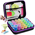 Miniatyrbillede 1 af 2: Perleopbevaring + Tilbehør til Diamantmaling - Diamantmaling A 30pcs
