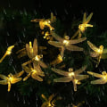 Miniatyrbild 1 av 5: Solcellslingor utomhus, 8 belysningslägen ljusslingor, solcellslampor för trädgård uteplats fest bröllop semester Xmas -5M20Lights
