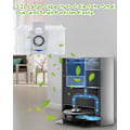 Miniatyrbillede 4 af 5: Pakke med 12 støvsugerposer tilbehør kompatibel med Ecovacs Deebot X1 Omni, X1 e Omni, udskiftningsstøvpose til ecovacs deebot støvsuger
