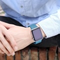 Pikkukuva 5 / 5: Urheiluranneke Yhteensopiva Kello 38-40mm Pehmeä Silikoni Vaihtoranneke Yhteensopiva iWatch Sarjan 5/4/3/2/1, S/M, M/L-sininen