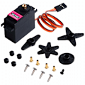 Miniatyrbild 2 av 5: 6-pack MG996R metall digital servo med hornarm kompatibel med Ardu ino smartbil, robotbåt RC-flygplan