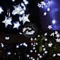 Miniatyrbillede 2 af 5: LED-lyskæde Solcellelyskæde Udendørs DS Solcelle-stjernelyskæde Solcellelamper 8 tilstande Festivalbelysning Vandtætte terrasselamper-9,5M 50LED