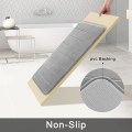 Miniatyrbillede 4 af 5: Memory Foam Bademåttesæt, skridsikkert, superabsorberende, blødt badeværelsestæppe, tykt, hurtigtørrende, maskinvaskbart, 17x24+31,5x19,8 tommer, grå