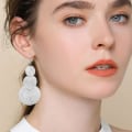 Miniatyrbilde 4 av 5: Lettvint Bohemia geometrisk 14K gull rund skive trippel lange øredobber dinglende dråpe filigran utskåret statement øredobb for kvinner jenter