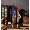 Pikkukuva 3 / 5: Peacock Mechanical Punk Style Wings Pen Dip Ink Set (Excluding Notebook/Notepad) Purpur