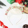 Miniatyrbilde 2 av 5: Julehodebånd for kvinner, julehodebånd med rhinestones, søtt pannebånd, glitrende hodeplagg, kostyme, julehårtilbehør for kvinner