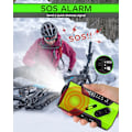 Miniatyrbild 6 av 9: Nödväder Solcellsvev AM/FM NOAA Radio med Bärbar 2000mAh Powerbank för Nöd- och Utomhusöverlevnad red