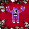 Miniatyrbilde 4 av 5: Garten of Banban 2 plysj, 10 tommer Banban plysj Garten of Ban ban Jumbo Josh plysjleker for fans, myk monsterhorror
